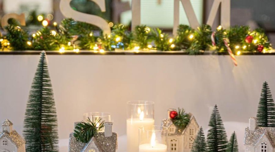 Décoration de Noël aux soins intensifs M