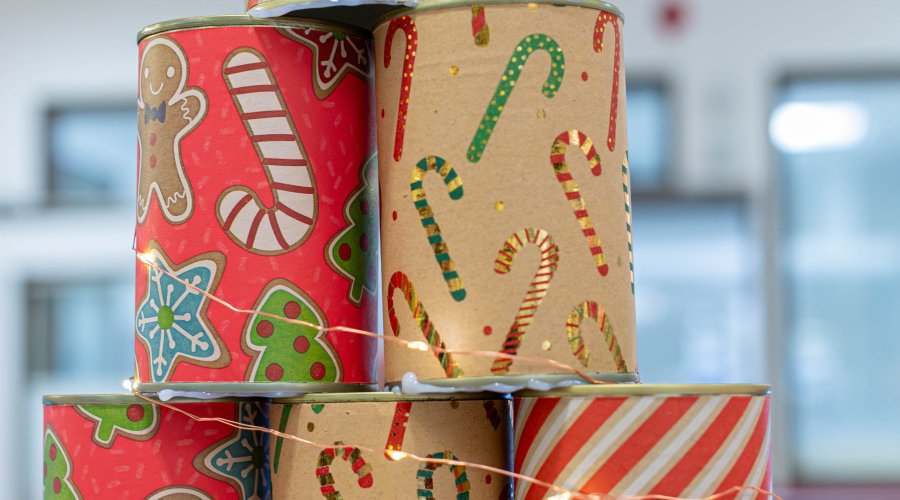 Décoration de Noël aux Soins intensifs pédiatriques