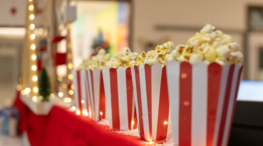 Décoration de Noël aux Soins intensifs pédiatriques