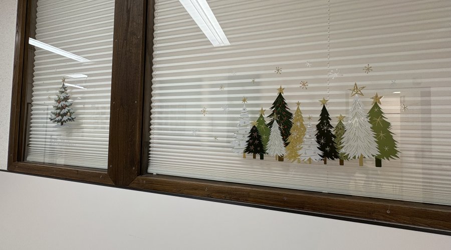 Décoration de Noël aux soins intensifs M