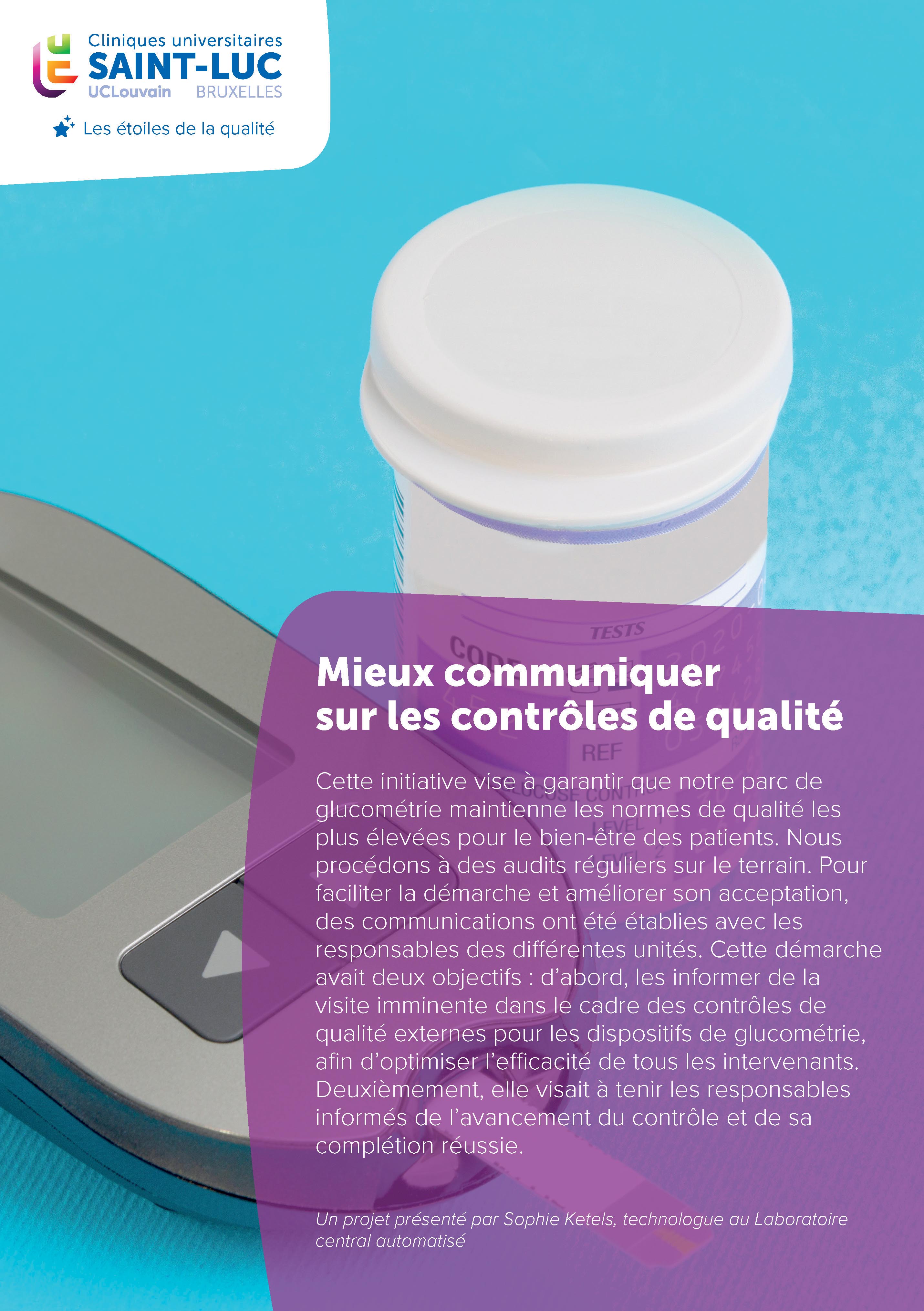 poster glucométrie