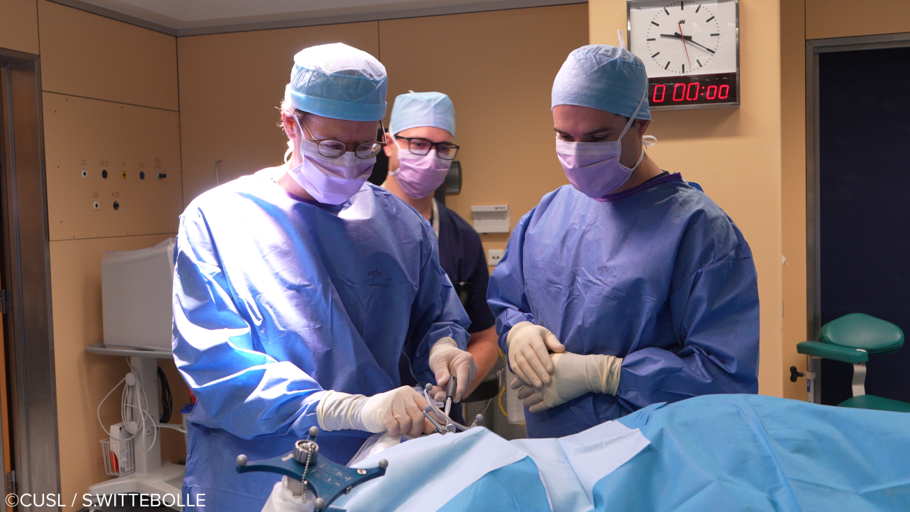 Neurochirurgie - opération d'épilepsie réfractaire