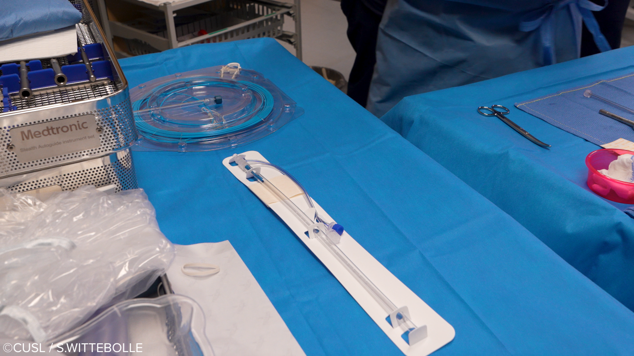 Neurochirurgie - opération d'épilepsie réfractaire