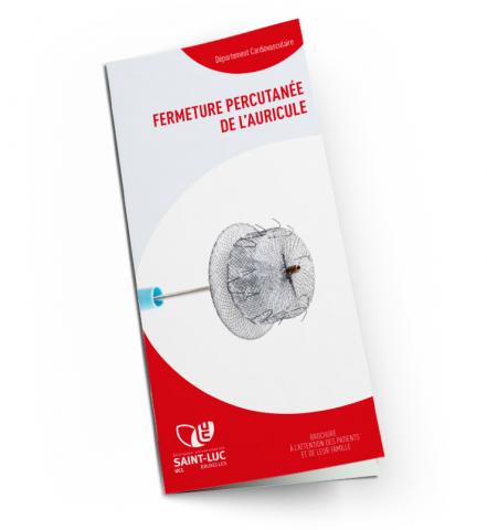 Fermeture percutanée de l'auricule