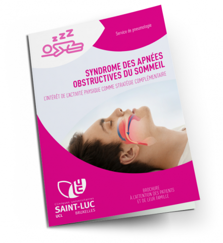 Brochure patient : SYNDROME DES APNÉES OBSTRUCTIVES DU SOMMEIL - L’INTÉRÊT DE L’ACTIVITÉ PHYSIQUE COMME STRATÉGIE COMPLÉMENTAIRE