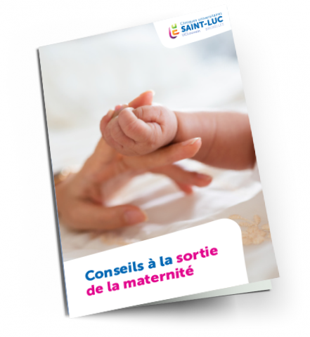 Brochure : CONSEILS À LA SORTIE DE LA MATERNITÉ