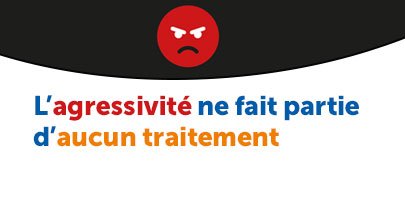 affiche prévention agressivité