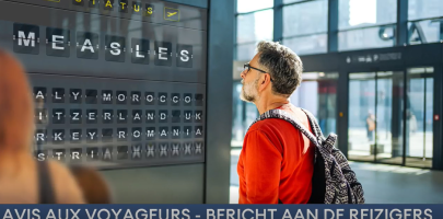 Panneau d'affichage aéroport