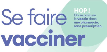Affiche sur la campagne de vaccination contre la grippe